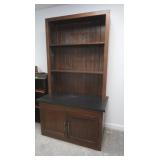 Wooden Stepback BookShelf-42x22xs72.5"H