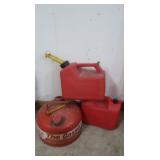 Gas Cans-1gal,1.5gal,2.5gal