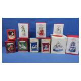 Hallmark Keepsake Ornaments-Frosty&Friends&more