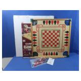 Vintage Carrom Gameboard w/Pcs in Box