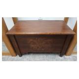 Vintage WoodenChest-24x13.25x15.25"H