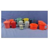 Fiestaware-Sugar,S&P,Tall Mugs, Cups