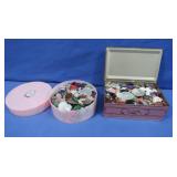 Containers of Buttons
