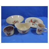 Taylor,Smith&Taylor Reveille Rooster Pattern