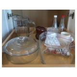 Glass Dishes,Glass Pitcher, Lighthouse Hors