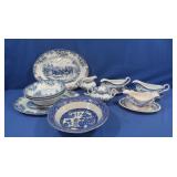 Vintage Johnson Brothers"Coaching Scenes"China