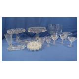 Glass Dishes-Some Vintage Fostoria,some Vintage
