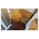 Henry Link Wooden Wicker Nightstand