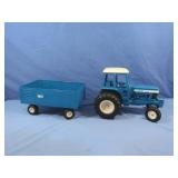 Vintage ERTL Ford TW-10 Tractor and Wagon