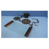 Cast Iron Trivets,Napkin Holder,Cheese