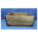 Vintage Wooden Bottle Crate from Will G. Keck