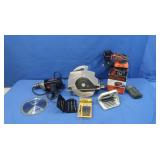 B&D 1/4" Sander, Craftsman 3/8" Drill&more