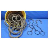 1" Natural Rope