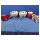 Vintage Disney style Dishes-Bowl,Jar,Mugs &more