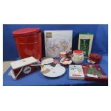 Christmas Serving Trays,Tin,Ornament Treee,Cookie