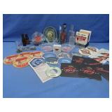 Coasters,Sm. Glass Bottles&more