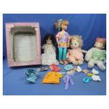 4 Vintage Baby Dolls