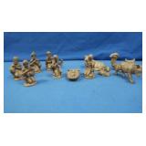 Ceramic Nativity Scene