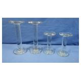 Glass Candle HOlders