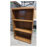 Wooden Bookshelf-24.75x9.5x41.5"H