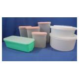 Variety of Plastic Kitchen Storage Containers
