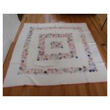 Vintage Handmade Quilt(72x74")