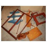 Decorative Wood Pcs incl. Sailboat Shelf
