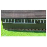 2 Aluminum Ext. Ladders-12ft.&14ft.