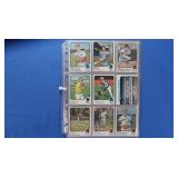 Booklet of 45 Mixed 1970's Baseball Cards-EXC NM+