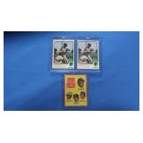Lot of 2 1973 Roberto Clemente's EX-NM, inc. a