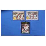 1971 Roberto Clemente VG-Ex, (2) 1968 Manager's