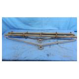 2 Industrial Hangers 4x9"