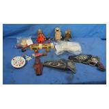 Vintage Wind Up Toys,Dominoes,Yo-Yo