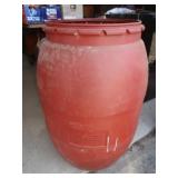 Plastic 55 Gal Barrel 16.5x33"H
