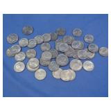 38 Susan B Anthony Dollars-Asst'd Date,6 Kennedy