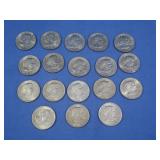 18 Susan B. Anthony Dollars-Asst'd Dates