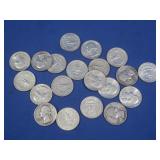 20 Washington Quarters-Asst'd Dates 90%