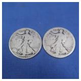 1935&No Date Walking Liberty Half Dollars