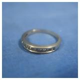 14K Diamond Ring-2.2gr approx 1/2CT TW
