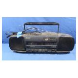 Sharp X-Base AM/FM CD Cassette Player