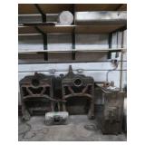 Vintage Cast Iron National Radiator Company Coal