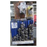 Solenoid Gas Valves&Clamps w/Rack