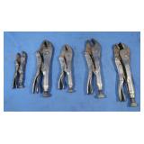 5 Pr. Vise Grips