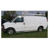 2014 GMC Sierra Van, 111,243mi.w/Utility Bins in