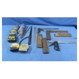 Tape Measures,Square,Wooden Tape Measurers&more