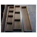 2 Divided&1 Open Drawer-9x36x4"