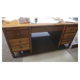 Wooden Desk 59x33.5x28"H