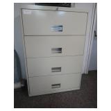 Lateral Metal File Cabinet,locking w/Key