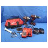 Moilwaukee M18 1/2" Cordless Drill/Driver&M18