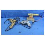 DeWalt 3/8" Drill, B&D Sander,1/2" Drill